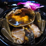 清粥小菜　明 - 上海蟹の紹興酒漬け