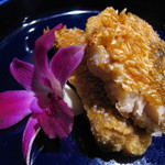 清粥小菜　明 - 若狭グジの松笠揚げ〜エビミソ風味〜