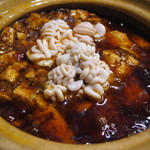 清粥小菜　明 - 鱈の白子入り麻婆豆腐