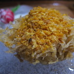 清粥小菜　明 - タラの白子のカダイフ巻き〜ラディシュを添えて〜