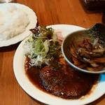 カフェ&クック 敦館 - 敦館ランチ（生姜焼き）