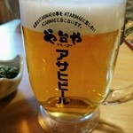 寿司居酒屋 や台ずし - 生ビール（スーパードライ）税抜490円→245円