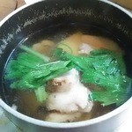 鶏と牛のお店 火澄屋 - 名物釜豆腐