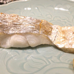 鮨 ます田 - 2016/2_太刀魚の潮焼き。