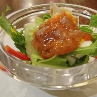 入谷鬼子母神門前のだや - うなぎとクリームチーズの酒盗和え