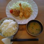 カレーハウス ココット - ミックスフライ定食！