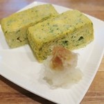 むぎコメぶどう ヤシオリ - 青のり出汁巻きたまご