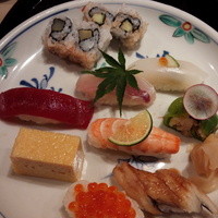 江戸前  一朗 - ランチ　握り盛り合わせ