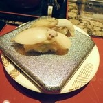 茜屋 すしぎん - あわび。