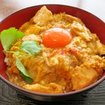 大地のたまご屋夢卵 - 知床とりの親子丼のドアップ