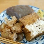 みどり屋 - 厚揚げよく味しゅんでます。