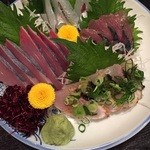 ゆう喜屋 - 刺身盛り合わせ