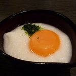 牛たん炭焼き 利久 一番町店 - とろろ卵のせ