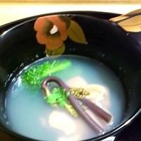 日本料理 太月 - 椀物：はまぐり