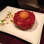 卜傳 - 桜肉のユッケ
