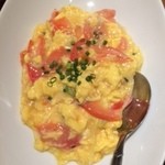 麺飯坊　無双 - トマトと卵炒め