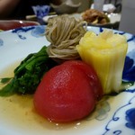 心粋厨房 獬 - おひたし・・。