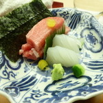 懐石料理 桝田 - トロと針烏賊
