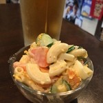 むぎばたけ - 春キャベツのマカロニサラダ（2016年2月に訪問）