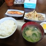 松島食堂 - 一品定食（650円）2016年3月