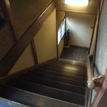 明神下 神田川 - ２階への階段