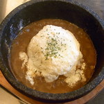 彩鶏だいにんぐ 氣DORI - 石焼チーズカレー　ランチ限定価格￥５８０（税込）