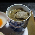 つる幸 - 蟹味噌茶碗蒸し