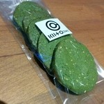 キイトカフェ - ごまと抹茶のクッキー 200円(テイクアウト用)