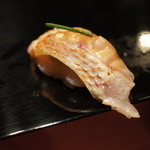 乙女寿司 - 喉黒炙り