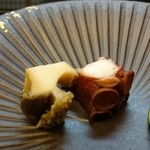 鮨 来多老 - 蛸、鮑。