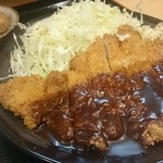 とんしゃん - ロースカツ定食５００円