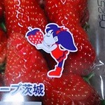 ジャパンミート生鮮館 ひたちなか店 - いばらキッス1パック￥４３０　イチゴになりたい！