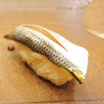 鮨 一新 - 【'16/03/01撮影】一新すし会席 3240円 のコハダ