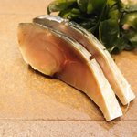 鮨 一新 - 【'16/03/01撮影】一新すし会席 3240円 のしめ鯖