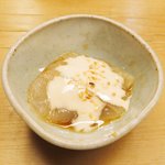 鮨 一新 - 【'16/03/01撮影】一新すし会席 3240円 のカワハギ