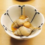 鮨 一新 - 【'16/03/01撮影】一新すし会席 3240円 のツブ貝