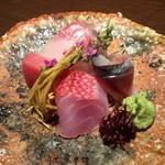 龢 - H28.03.02 お造りの盛り合わせ