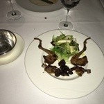 レストラン アラジン - 腿とか内臓とか（ガルニチュールにジャガイモのグラタンも）