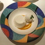 レストラン アラジン - ココナッツのブランマンジェ