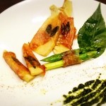 ラ フェーデ - 新たけのこと生ハムのグリル