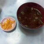 味処 叶 - 味噌汁（豆腐）