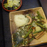 そば処 玄水庵 - おろしと山菜