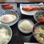 佐藤屋旅館 - 料理写真:宿泊の朝食♩