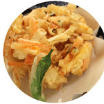処屯 - 根菜かき揚げ