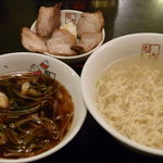 喜多方ラーメン 坂内 - 釜揚げつけ麺　税込７７０円