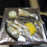 ゆの宿 かいり - 夕食（鮎の一夜干し）