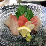 ゆの宿 かいり - 夕食（刺身）