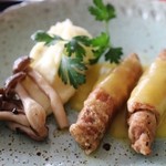 月見里 - H28.2　豚ロール煮　オレンジソース