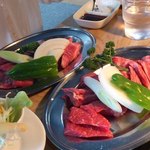 白老牛の店いわさき おもてなし亭 - 焼き肉セット