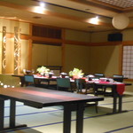 金蘭荘 花山 - ダイニング会場の風景　2014.10